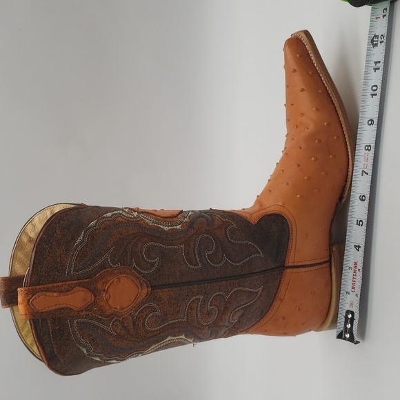 795- Handcrafted Women's Boots Genuine Leather Made In Mexico Size 7.5 - Picture 11 of 14